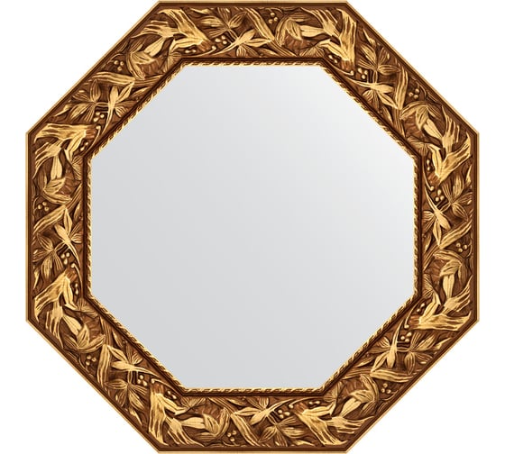 Изображение товара Зеркало EVOFORM в багетной раме - византия золото 99 mm (68,8x68,8 cm) 3830