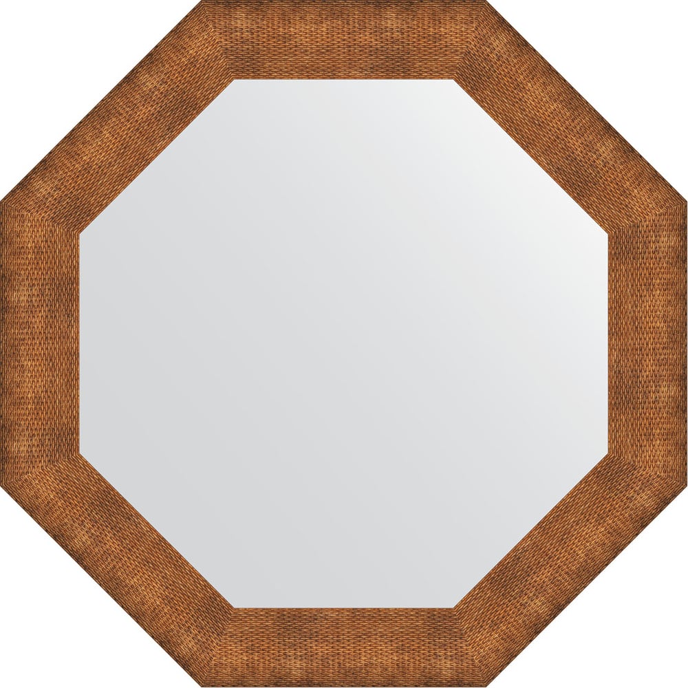 Изображение товара Зеркало EVOFORM в багетной раме медная кольчуга 77x77 см OCTAGON
