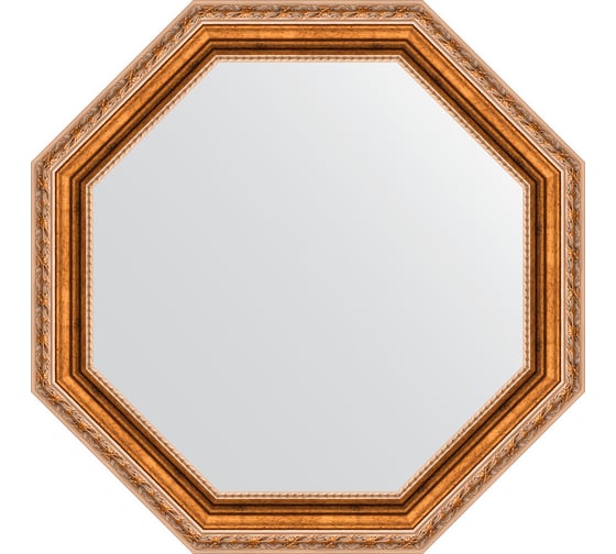 Изображение товара Зеркало EVOFORM в багетной раме - версаль бронза 64 mm (57x57 cm) 3989