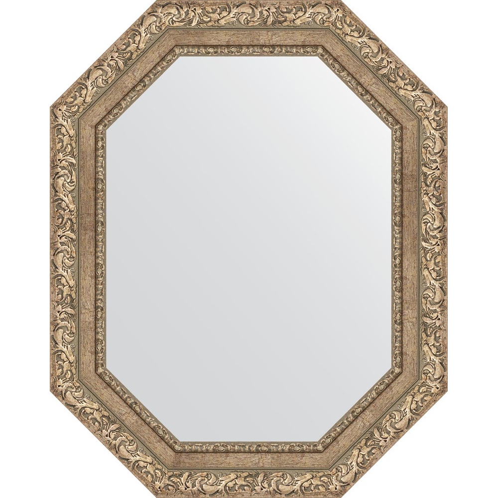 Изображение товара Зеркало EVOFORM в багетной раме античное серебро 60x75 см