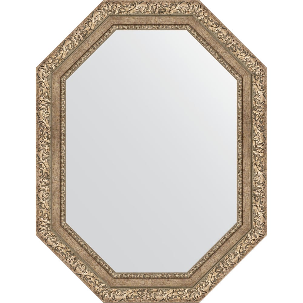 Изображение товара Зеркало EVOFORM в багетной раме античное серебро 65x85 см