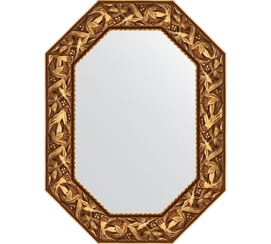 Изображение товара Зеркало EVOFORM в багетной раме - византия золото 99 mm (58x78 cm) 7221