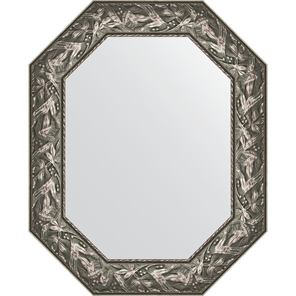 Изображение товара Зеркало EVOFORM в багетной раме византийский серебро 63x78 см модель 7226