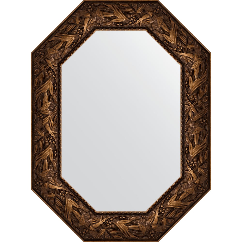 Изображение товара Зеркало EVOFORM византия бронза 58x78 см многоугольное полиуретановая рама
