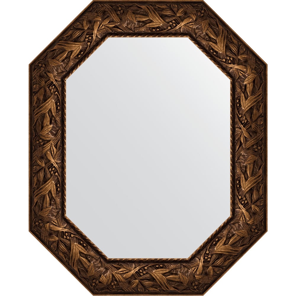 Изображение товара Зеркало EVOFORM в багетной раме Византия бронза 63x78 см серия OCTAGON