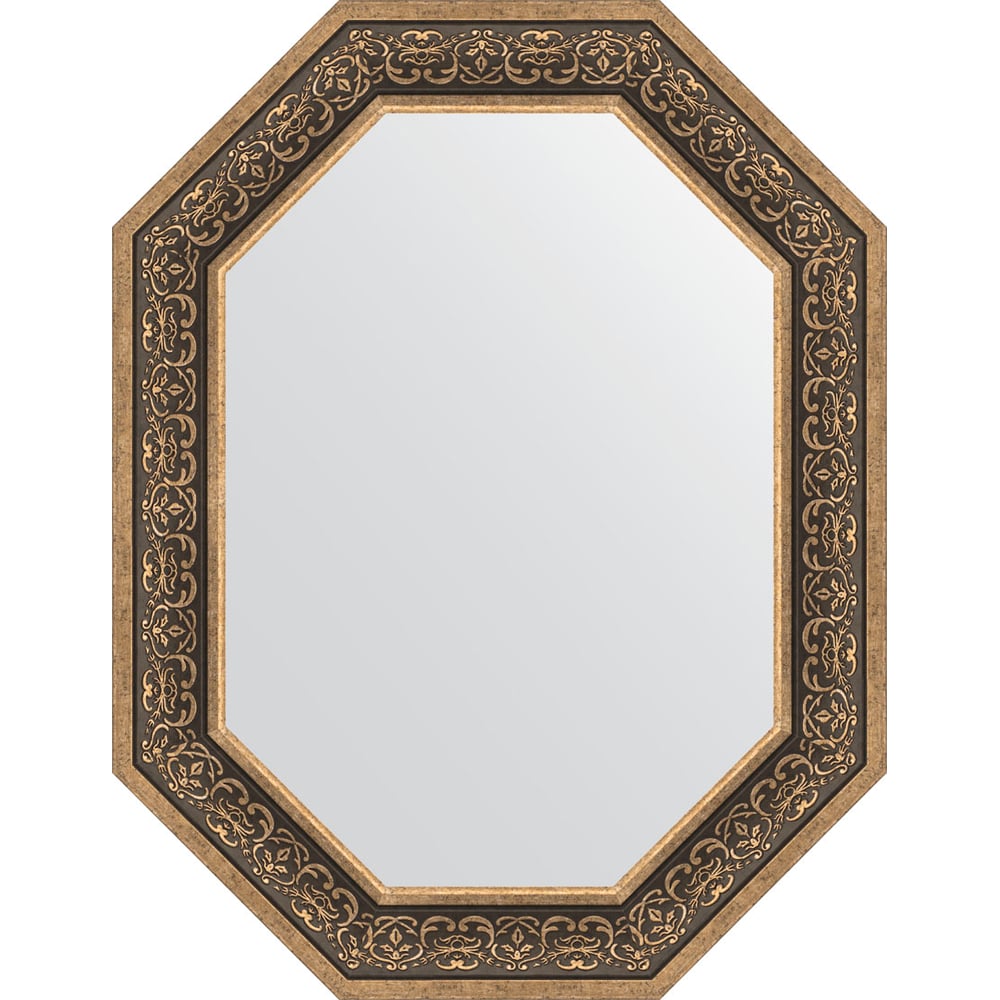 Изображение товара Зеркало EVOFORM в багетной раме серебристое 69x89 см OCTAGON 7239