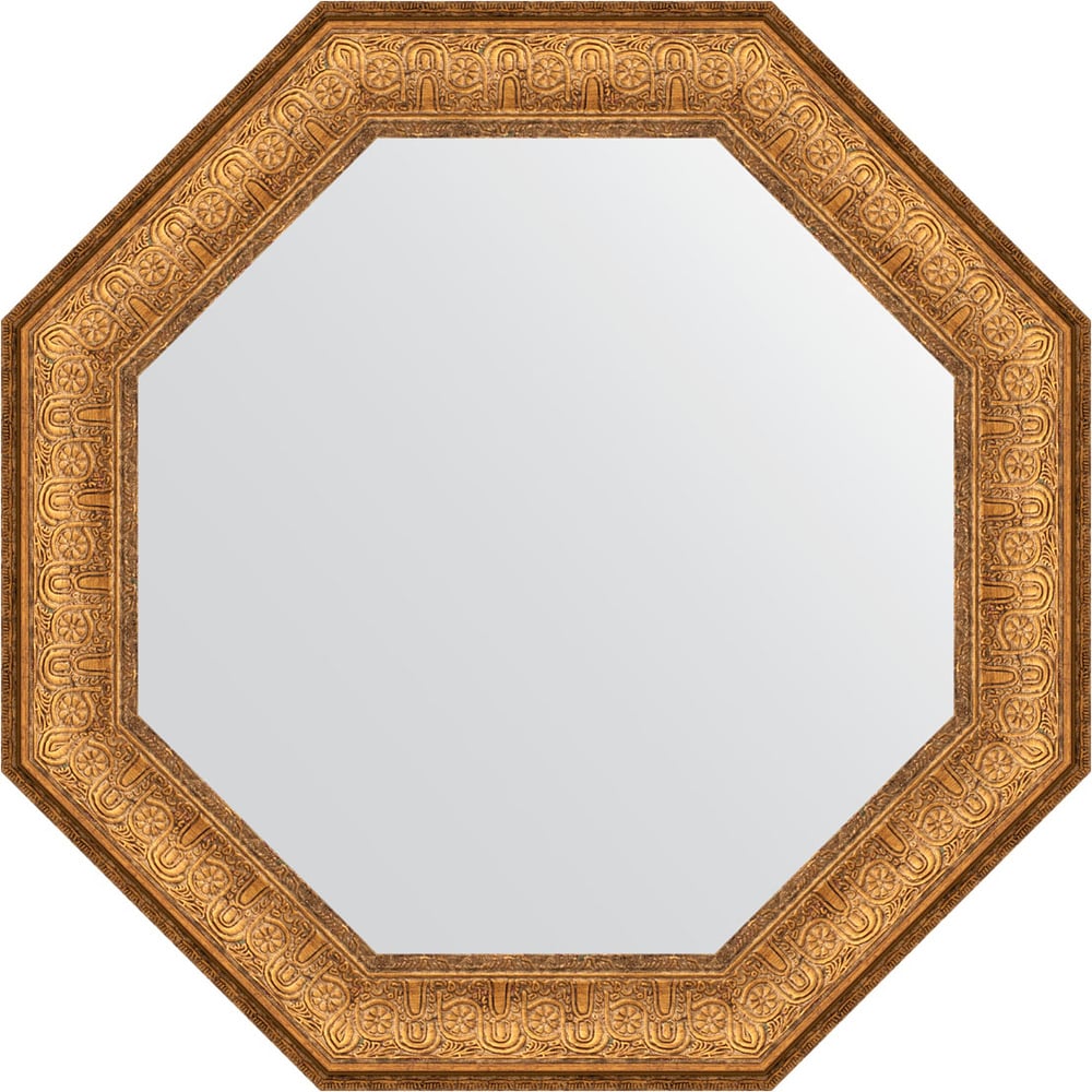 Изображение товара Зеркало EVOFORM в багетной раме медь 58x58 см OCTAGON стильное и надежное