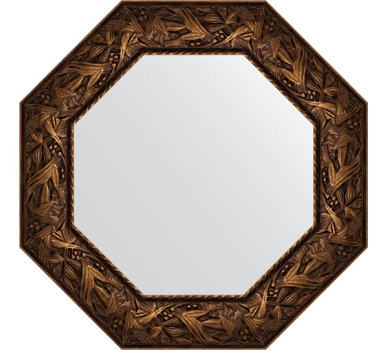 Изображение товара Зеркало EVOFORM в багетной раме - византия бронза 99 mm (63x63 cm) 7374
