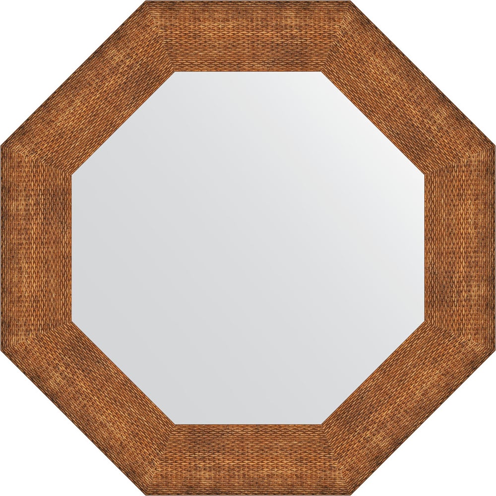 Изображение товара Зеркало EVOFORM в багетной раме - медная кольчуга 61x61 см