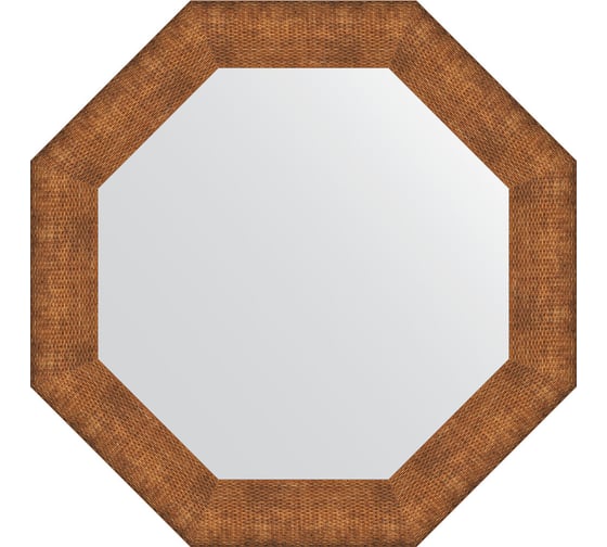 Изображение товара Зеркало EVOFORM в багетной раме - медная кольчуга 88 mm (71x71 cm) 7407