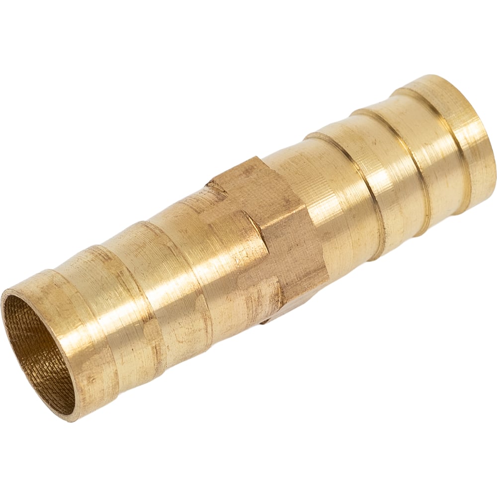 Изображение товара Штуцер елочка двухсторонний 12мм ARMA W1212 для шлангов соединитель латунь