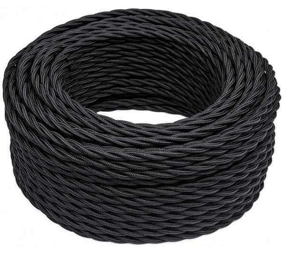 Изображение товара Коаксиальный кабель Bironi, черный, матовый, 20м B1-426-73-20