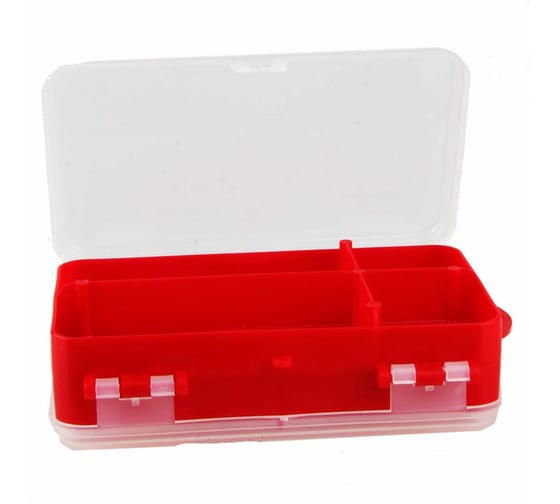 Изображение товара Helios Коробочка для оснастки двухсторонняя красная 083314