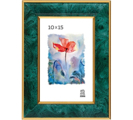 Изображение товара Пластиковая фоторамка Зебра PS_606_10x15, 10x15 см X7479819