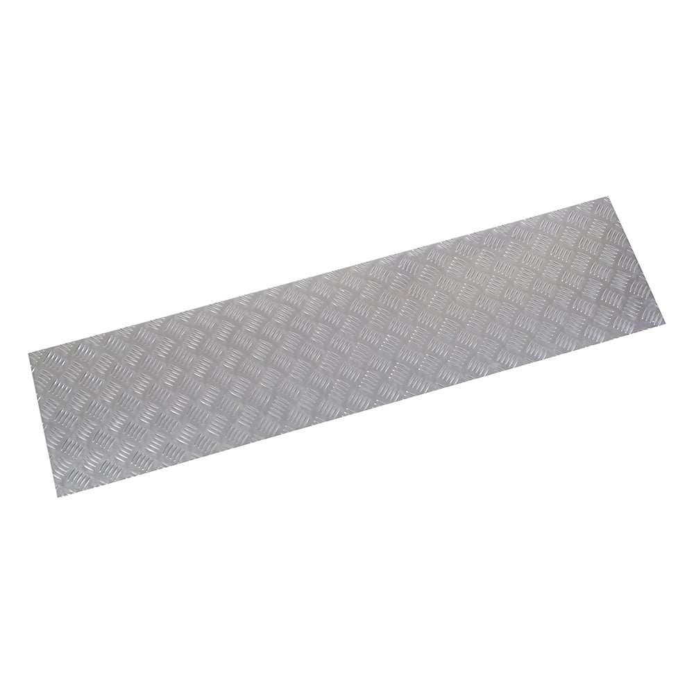 Алюминиевый рифленый лист МЕТАЛЛСЕРВИС профиль рифленый квинтет 30x30x1 5x1200 мм алюминий серый