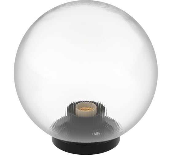 Изображение товара Уличный светильник-шар с основанием APEYRON 250мм, рассеиватель ПММА, призма прозрачная 11-34