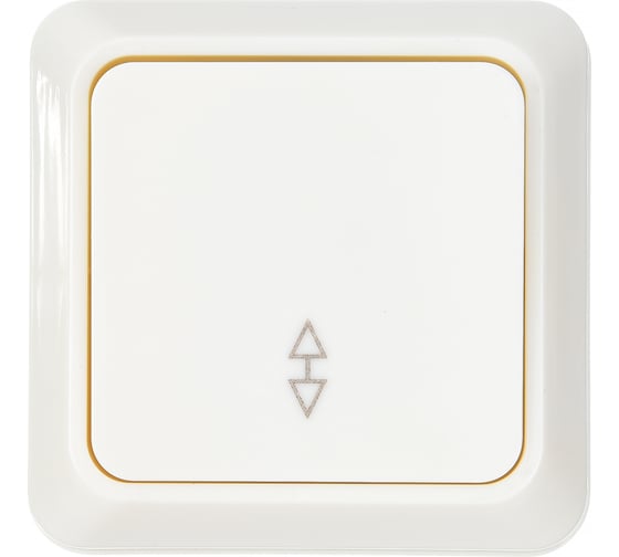 Изображение товара Одноклавишный проходной выключатель UNIVersal Олимп о/у, 10А, 220В Б-О0025