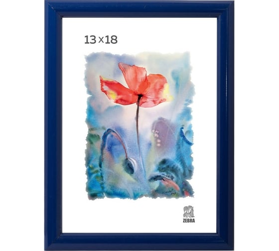 Изображение товара Пластиковая фоторамка Зебра PS_504_13x18, 13x18 см X7480703