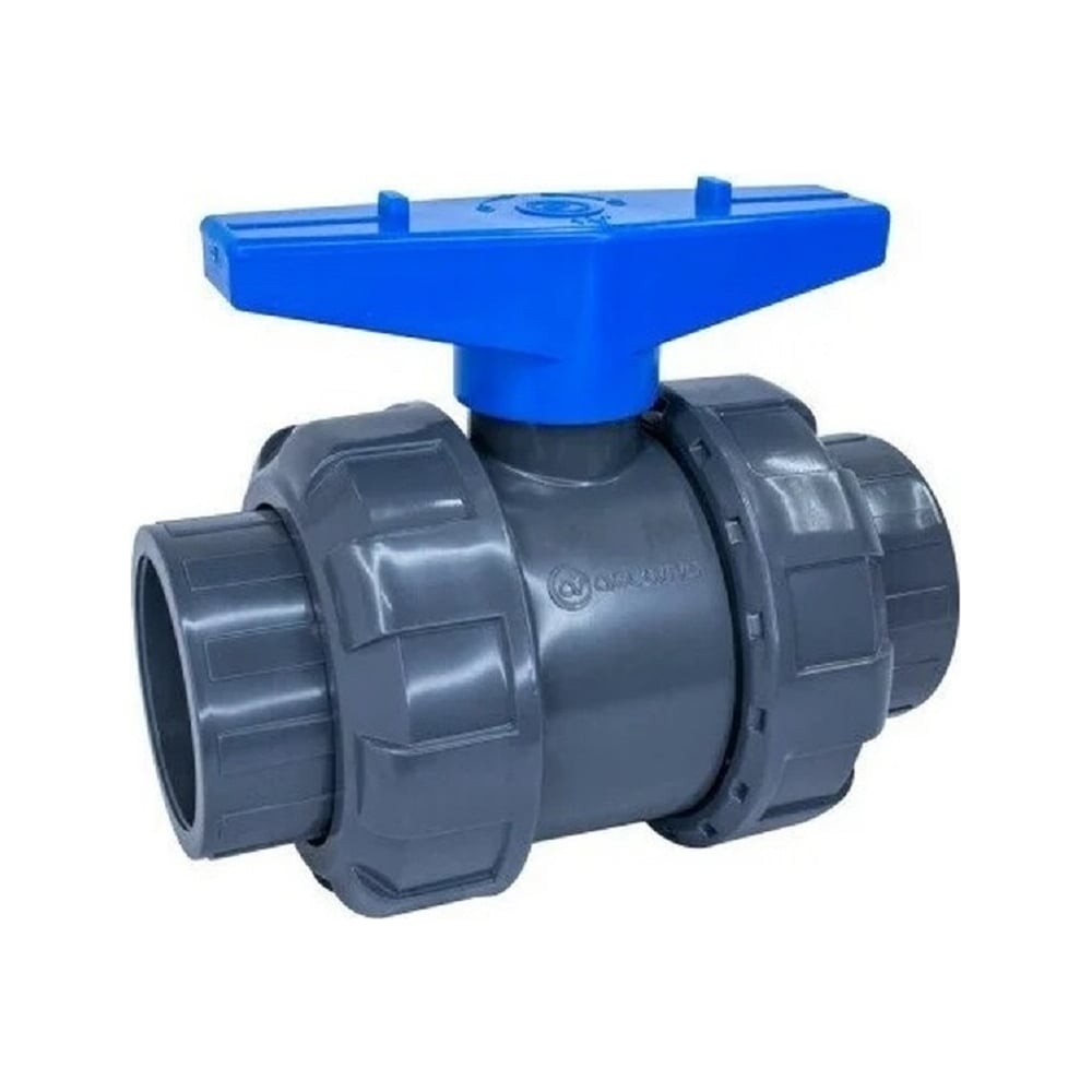 Изображение товара Шаровой кран НПВХ AQUAVIVA DN 63 мм с муфтовым окончанием