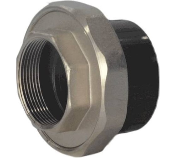 Изображение товара Разборная переходная муфта AQUAVIVA ВР НПВХ/латунь 50x1 1/2" AQVBBD50F 48717