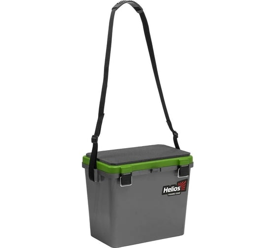 Изображение товара Helios Ящик рыболовный зимний односекционный серый/салатовый HS-IB-19-GG-1 276345