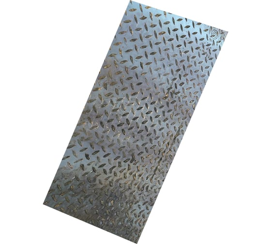 Изображение товара Лист рифленый чечевич  ст3сп МЕТАЛЛСЕРВИС гост 8568-77 2.5x1200x600 мм 1235445