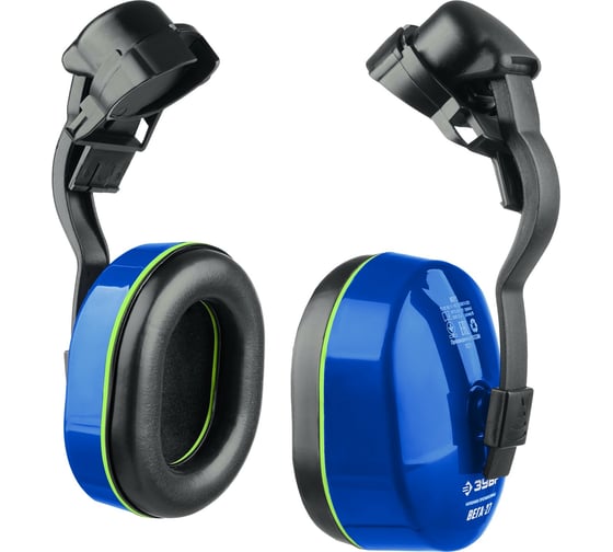 Изображение товара Противошумные наушники с креплением на каску ЗУБР вега-27 11371