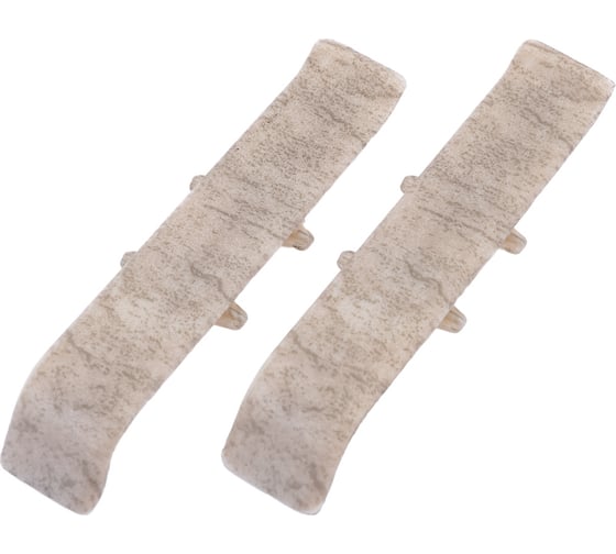 Изображение товара Соединитель для плинтуса DECONIKA (70 мм, 547 Лофт светло-серый 2 шт.)  Д-П70-С-Ф2 547 ЛФТ ССР