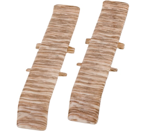 Изображение товара Соединитель для плинтуса DECONIKA (85 мм; 229 Дуб латте; 2 шт.) Д-П85-С-Ф2 229 ДУБ ЛАТ