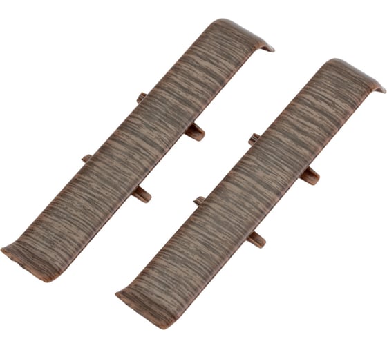 Изображение товара Соединитель для плинтуса DECONIKA (85 мм; 301 Венге; 2 шт.) Д-П85-С-Ф2 301 ВНГ