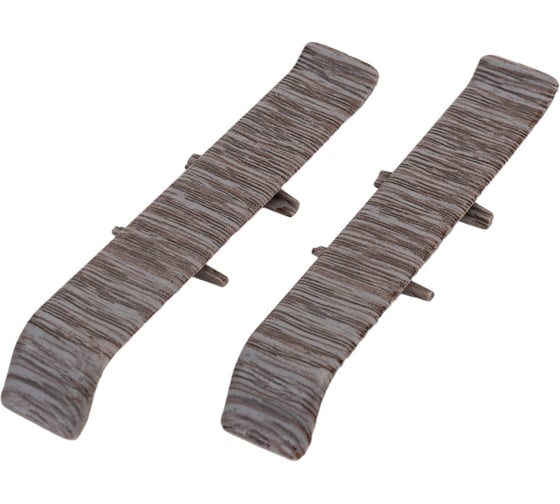 Изображение товара Соединитель для плинтуса DECONIKA (85 мм; 210 Дуб пепельный; 2 шт.) Д-П85-С-Ф2 210 ДУБ ПЕП