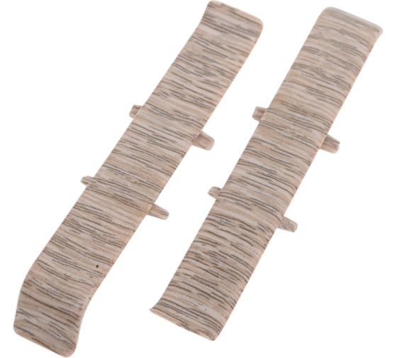 Изображение товара Соединитель для плинтуса DECONIKA (85 мм; 215 Дуб снежный; 2 шт.) Д-П85-С-Ф2 215 ДУБ СНЖ