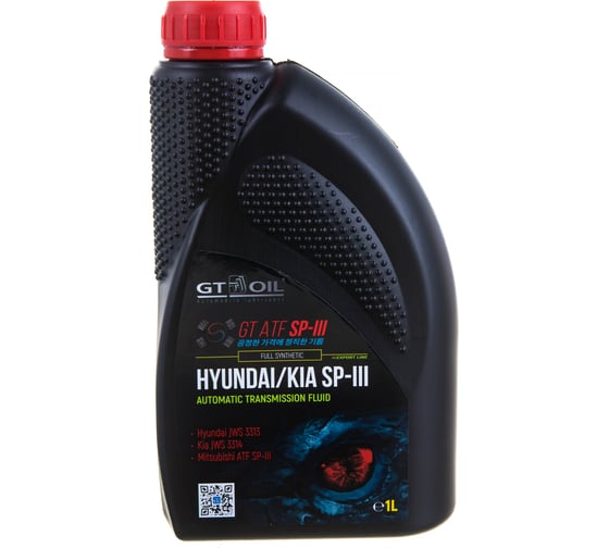 Изображение товара Масло GT OIL GT ATF SP-III, 1 л 8809059409794