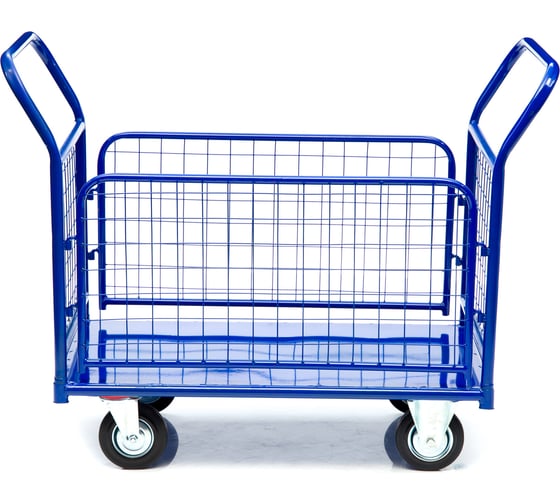 Изображение товара Тележка Стелла-техник платформенная, с бортами, 650х1150мм, КПО-500С-200-К