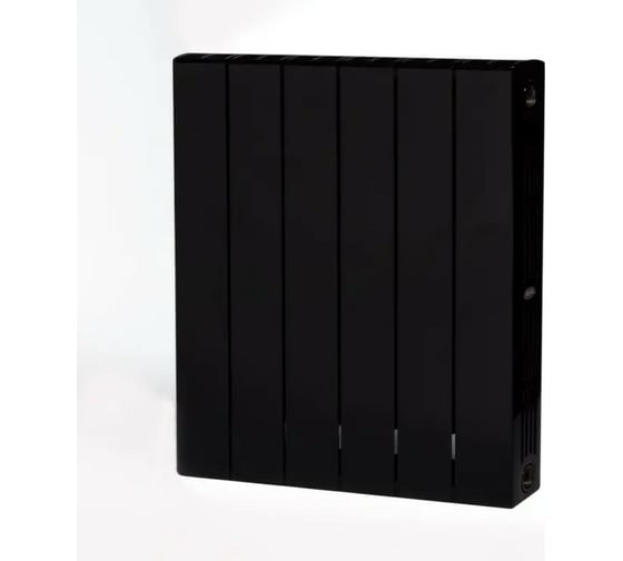 Изображение товара Радиатор биметаллический RIFAR SUPReMO Ventil 500 Антрацит 06 секц. нижн. прав. R-SU-500-06-VR-AN