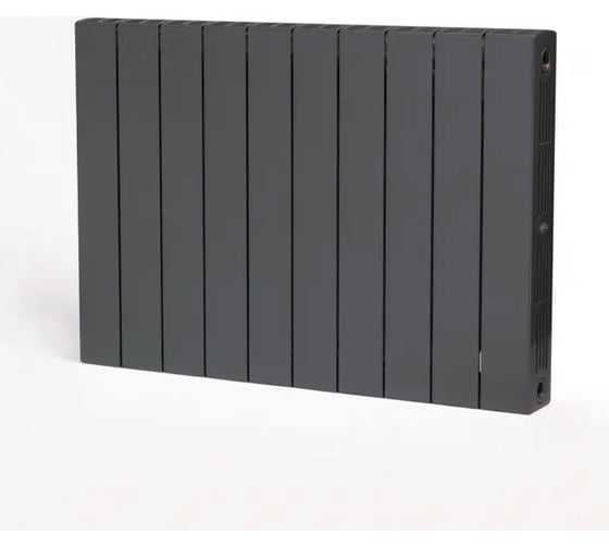 Изображение товара Радиатор биметаллический RIFAR SUPReMO Ventil 500 Титан 10 секц. нижн. лев. R-SU-500-10-VL-TI