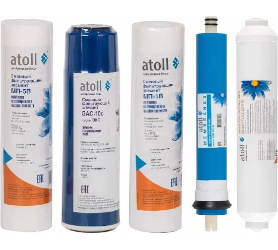 Изображение товара Набор картриджей №102m Atoll Патриот (для атолл A-550m) ATECRT464