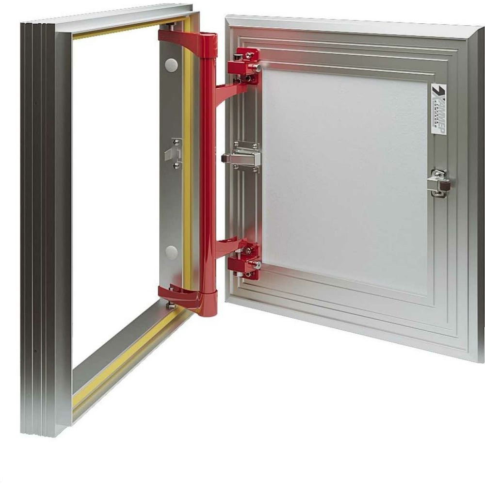 Изображение товара Ревизионный люк под плитку Хаммер Союз 30х50 (ШхВ), алюминиевый, петли на стороне 50 sz35