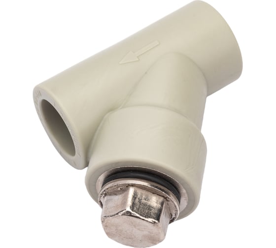 Изображение товара Сетчатый фильтр ПОЛИТЭК внутр./внутр. 20x1/2 PPRC (СЕРЫЕ) 9100302012с