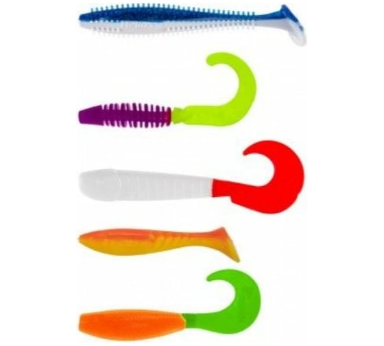 Изображение товара Набор приманок Helios HS-PPL-SET1 Хищник. Озеро, 5шт, SET#1 311027