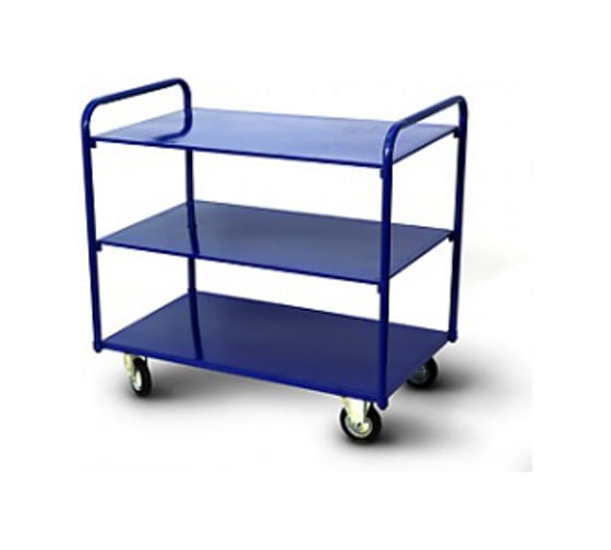 Изображение товара Тележка Стелла-техник платформенная 3-х ярусная, 600х900мм, КР-3-160-К