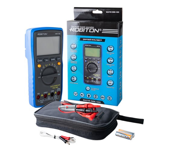 Изображение товара Мультиметр Robiton MASTER DMM-1000 18134