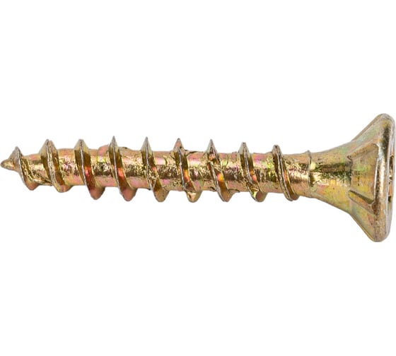 Изображение товара Шуруп для дерева Fischer fpf-sz 4,0x25 yzf, жёлт. цинк, 50 шт. 653943