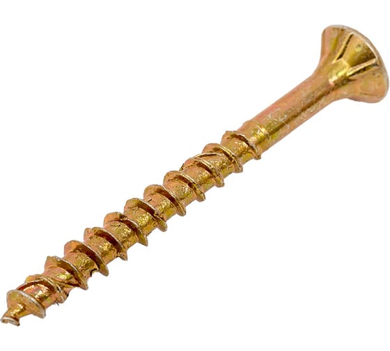 Изображение товара Шуруп для дерева Fischer fpf-sz 3,5x35 yzp, жёлт. цинк, 50 шт. 653935