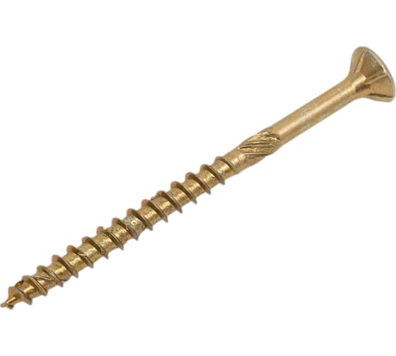 Изображение товара Шуруп для дерева Fischer fpf-sz 4,5x60 yzp, жёлт. цинк, 30 шт. 653960