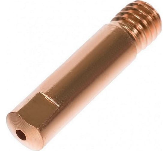 Изображение товара Наконечник токопроводящий Cu-E, М6x25 мм, 0.6 мм для горелок mig/mag энаргит Cu-E-M6X25X06