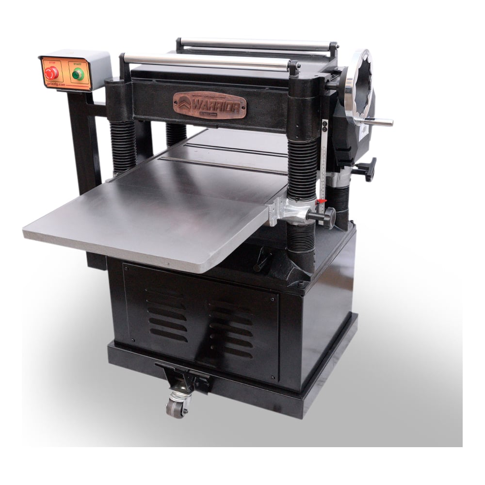 Изображение товара Профессиональный рейсмусовый станок WARRIOR W0201 3,7 кВт 380 В для строгания древесины