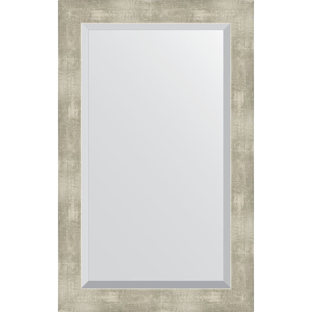 Изображение товара Зеркало EVOFORM с фацетом в багетной раме - алюминий 61 мм (51x81 см) BY 1139