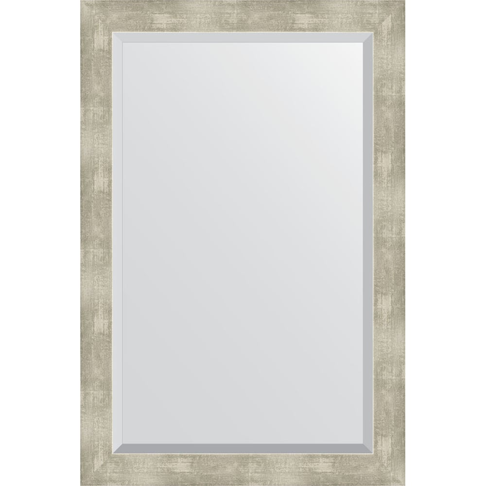 Изображение товара Зеркало EVOFORM с фацетом в багетной раме - алюминий 61 мм (61x91 см) BY 1179