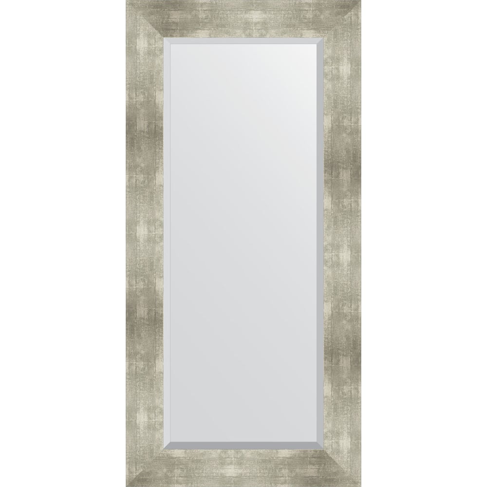 Изображение товара Зеркало EVOFORM с фацетом в багетной раме алюминий 56x116 см BY 1150